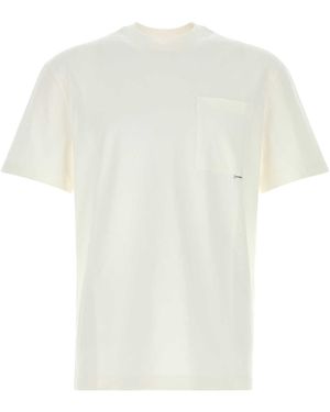 Jil Sander Cotton T Shirt - White