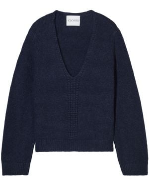 Closed Pullover Mit V-Ausschnitt - Blau