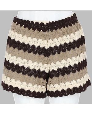 MC2 Saint Barth Mini Cotton Shorts - Natural
