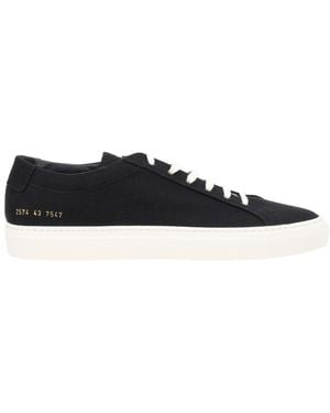 Common Projects Cotton Sneakers - Black