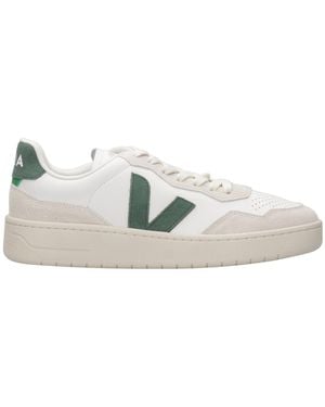 Veja Sneakers Weiß+Grün