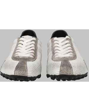 Maison Margiela Timeless Leather Trainers For - White