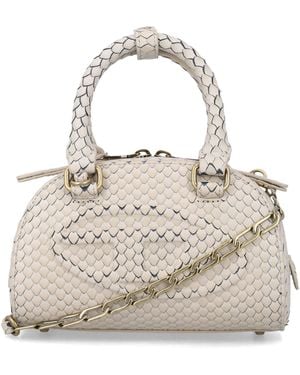 DIESEL 1Dr Dome Mini Crossbody Bag - Natural