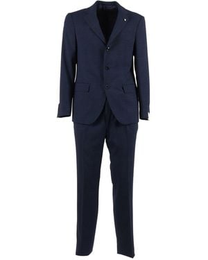 Luigi Bianchi Dress Drop Seven - Blue