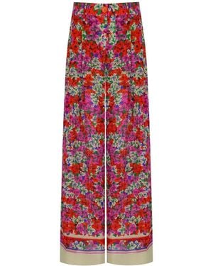 Essentiel Antwerp Joek Wide Leg Pants - Red