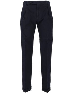 Berwich Pantalone Retrolong Gd Blu - Blue