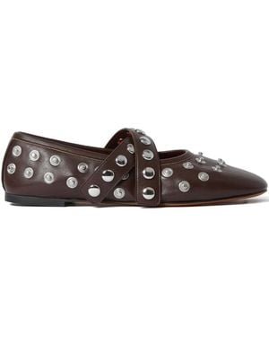 Stella McCartney Ryder Popper Ballerinas - Braun