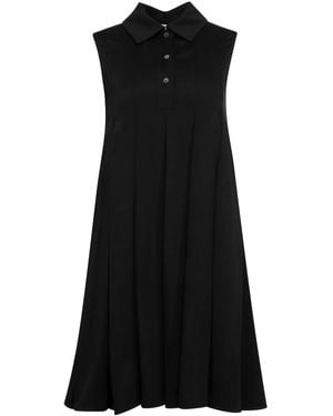 Loewe Trapeze Short Dress - Black