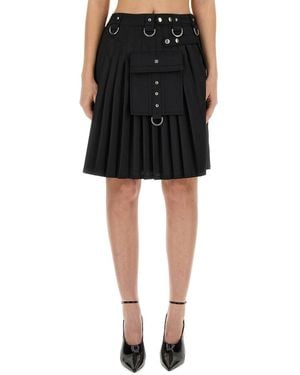 Givenchy Kilt Skirt - Black