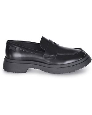 Camper Sladers of Leather. - Schwarz