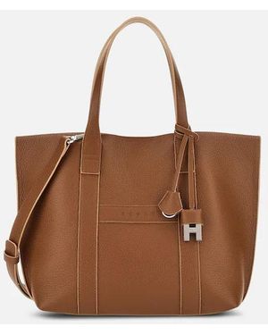 Hogan Script Shopping Small - Brown