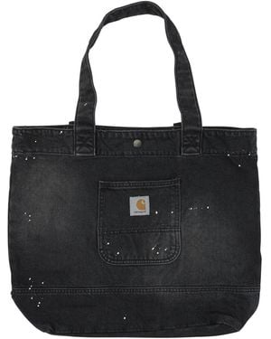 Carhartt "Denim Tote" Large Shoulder Bag - Black