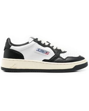 Autry Action Zwei -Ton -Turnschuhe - Weiß