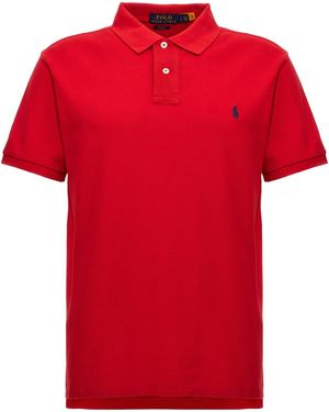 Polo Ralph Lauren Logo Polo - Red