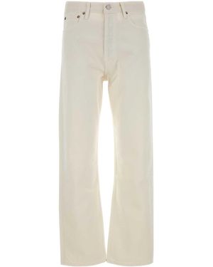 Agolde 90's Jean - White
