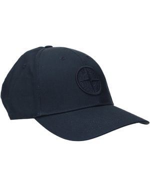 Stone Island Hats And Cotton - Blue