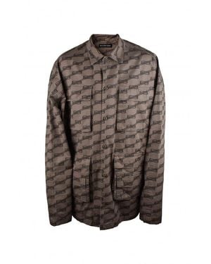 Balenciaga Cargo Shirt - Brown