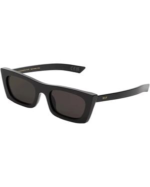 Retrosuperfuture Fred 2.0 Schwarze Sonnenbrille