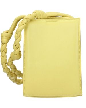 Jil Sander Bolso Bandolera Tangle Mujer Piel Amarillo/Citrino