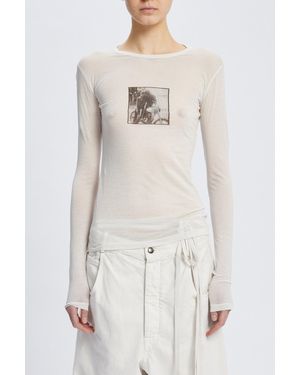 Ann Demeulemeester ♪ ICH'm Derjenige, der 's Habe es ♪ - Weiß