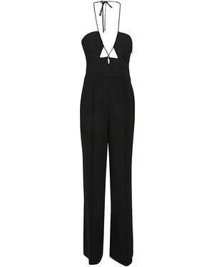 Jonathan Simkhai Gala Uitgesneden Jumpsuit - Zwart