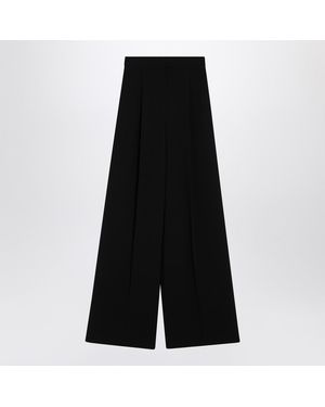 Max Mara Wide Leg Trousers - Black