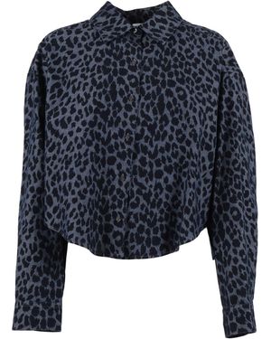 Aspesi Printed Shirt - Blue