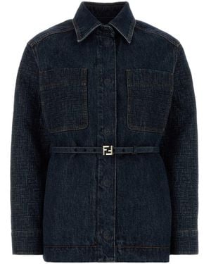 Fendi Denim Jacket - Blue
