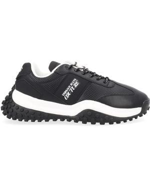 Versace Jeans Couture Leather Trainers - Black