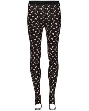 Marine Serre Pants - Black