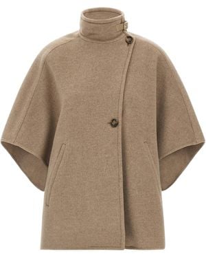 Max Mara Cape "Derrik" - Natur