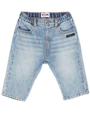 Moschino Mini Pants For Babies - Blue