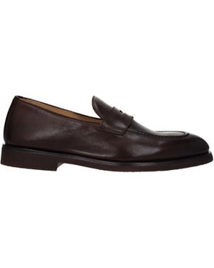 Brunello Cucinelli Mocassini Mann braunes Leder