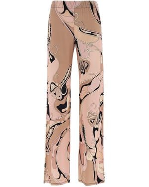 Emilio Pucci Orchid Trousers - Natural