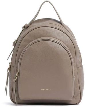 Coccinelle Beiger Rucksack - Grau