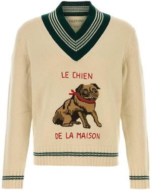 Valentino Garavani Wool Sweater - Green