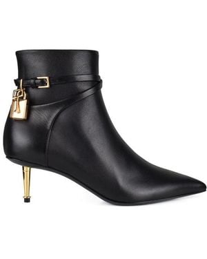 Tom Ford Padlock Stiefeletten - Schwarz