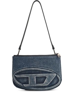 DIESEL '1 DR Twin' Blue Denim -Tasche - Blau