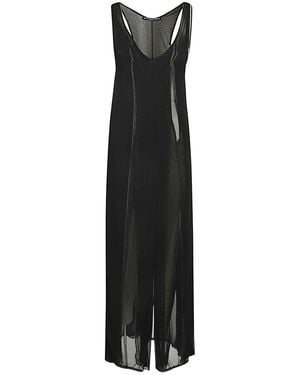 Y. Project Y/Proyecto Vestido de tanque largo - Negro