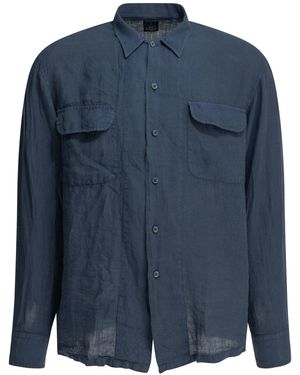 B.D. Baggies Freizeithemd "Kris". - Blau