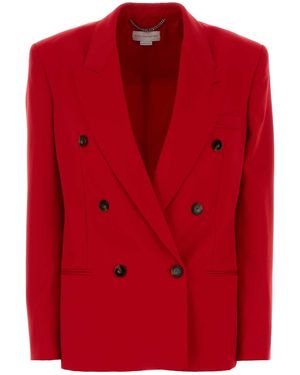 Stella McCartney Wool Blazer - Red
