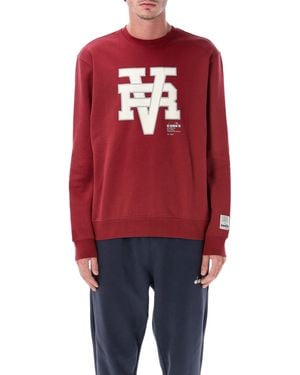 Diadora Run Valley Crewneck - Red