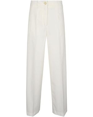 Erika Cavallini Semi Couture Wool Twill Cristel Jacket - White