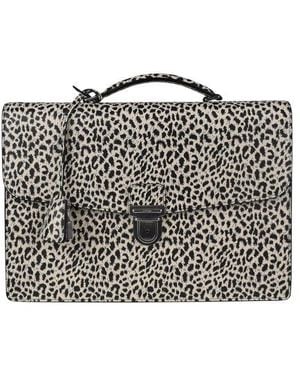 Celine Satchel Bag - Grey