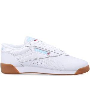 Reebok Freestyle Low Leather Trainers - White