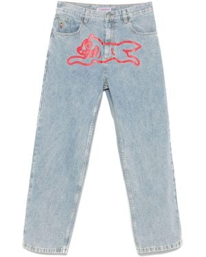 ICECREAM Running Dog Denim Jeans - Blau