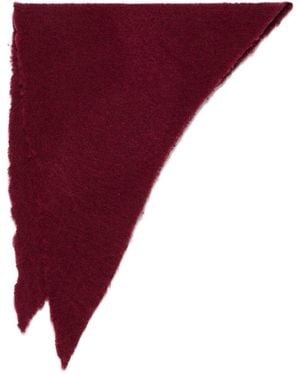 Faliero Sarti Kat Wool und Cashmere Foulard - Lila
