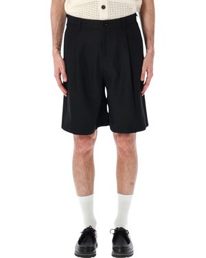 Obey Dean Pleated Shorts - Black