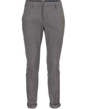 Dondup Gaubert Slim Fit Pants - Gray