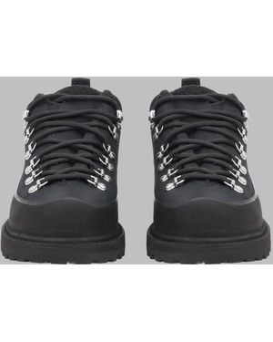 Diemme Timeless Lace-Up Ankle Boots - Black